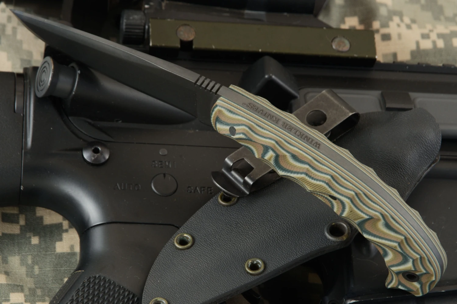 Contingency With Sculpted Multicam G10 (IWB Sheath) 3 Contingency With Sculpted Multicam G10 (IWB Sheath) - Image 3