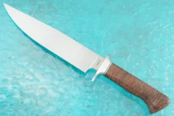 Clip Point Bowie With Ringed Gidgee