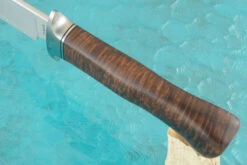 Clip Point Bowie With Ringed Gidgee -Optimal Knives Store 100245 4 x