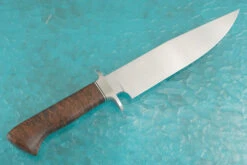 Clip Point Bowie With Ringed Gidgee -Optimal Knives Store 100245 6 x