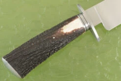 Forged Bowie With Stag -Optimal Knives Store 100477 4 x