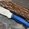 Drop Point Hunter With Blue/Black G10