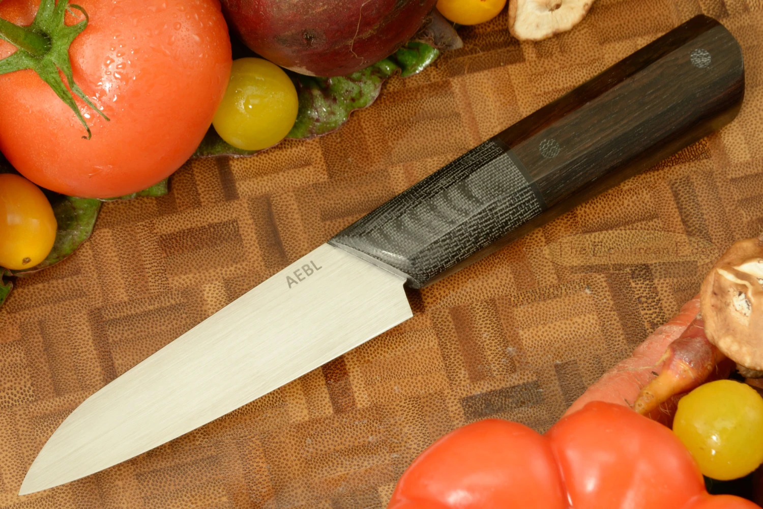 Swift Paring Knife (Petty) -- 3-3/4 In. -- With African Blackwood -- AEB-L Stainless Steel 5 Swift Paring Knife (Petty) -- 3-3/4 In. -- With African Blackwood -- AEB-L Stainless Steel - Image 5