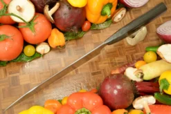 Swift Chef's Knife (Gyuto) -- 8-1/4 In. -- With African Blackwood -- AEB-L Stainless Steel -Optimal Knives Store 101207 3 x