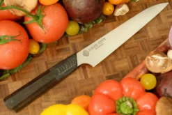 Utility Knife (Petty) -- 6 In. -- With African Blackwood -- AEB-L Stainless Steel