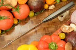 Utility Knife (Petty) -- 6 In. -- With African Blackwood -- AEB-L Stainless Steel 7 Utility Knife (Petty) -- 6 In. -- With African Blackwood -- AEB-L Stainless Steel -Optimal Knives Store 101211 3 x