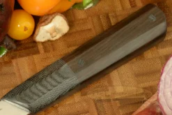 Utility Knife (Petty) -- 6 In. -- With African Blackwood -- AEB-L Stainless Steel 8 Utility Knife (Petty) -- 6 In. -- With African Blackwood -- AEB-L Stainless Steel -Optimal Knives Store 101211 4 x