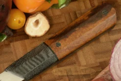 Swift Utility Knife (Petty) -- 6 In. -- With Ironwood -- AEB-L Stainless Steel 8 Swift Utility Knife (Petty) -- 6 In. -- With Ironwood -- AEB-L Stainless Steel -Optimal Knives Store 101212 4 x