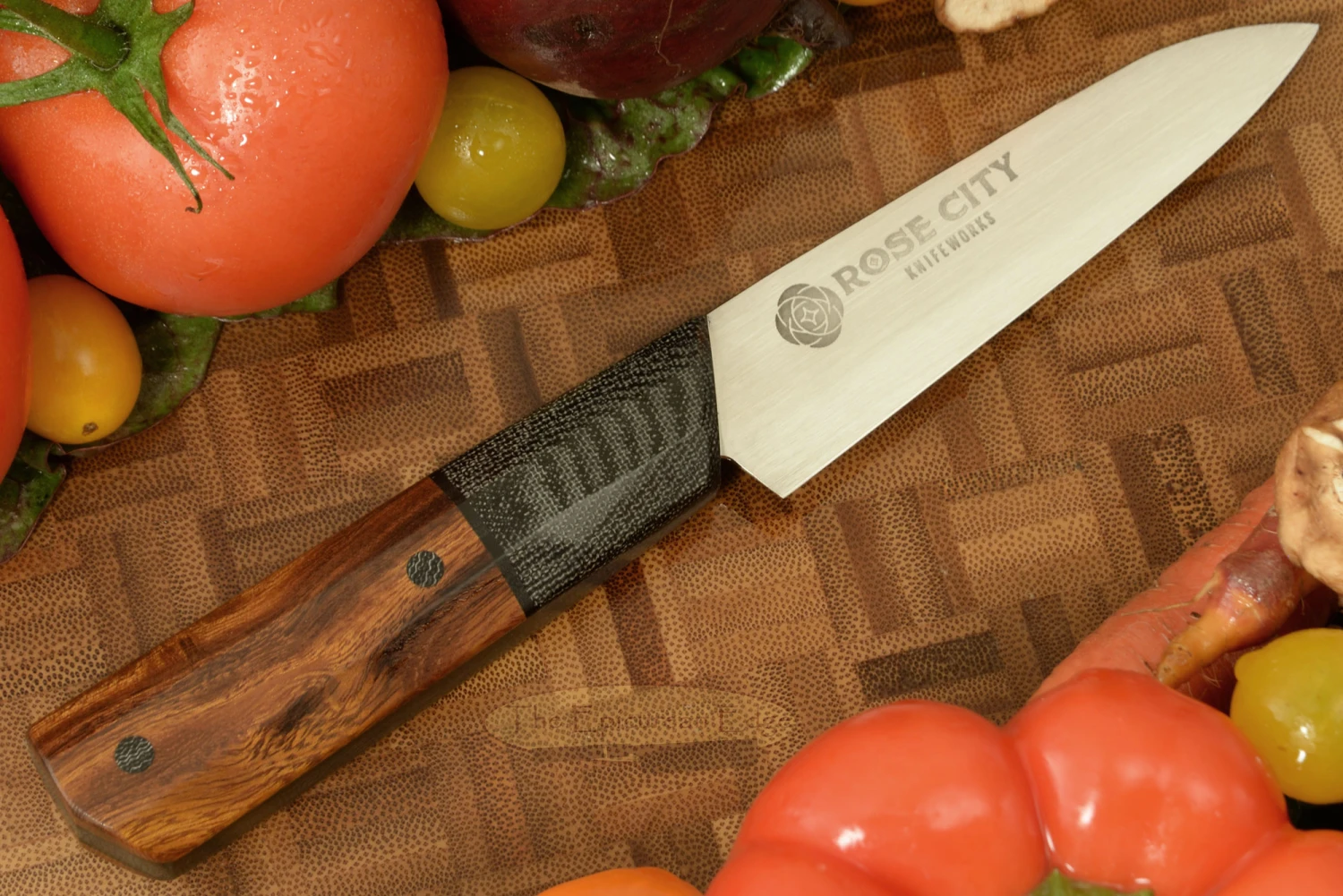 Swift Paring Knife (Petty) -- 4 In. -- With Ironwood -- AEB-L Stainless Steel 1 Swift Paring Knife (Petty) -- 4 In. -- With Ironwood -- AEB-L Stainless Steel