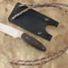 Neck Knife With Carbon Fiber