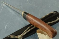 Hunter/Utility (Model L) With Mopane And African Blackwood -Optimal Knives Store 101489 4 x