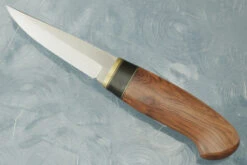 Hunter/Utility (Model L) With Mopane And African Blackwood -Optimal Knives Store 101489 6 x