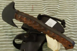 Stealth Axe LT With Sculpted Maple -Optimal Knives Store 101573 3 x