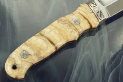 Engraved Hide-Out With Mammoth Molar -Optimal Knives Store 101716 4 x