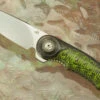 Gold Mini Flipper With Green Carbon Fiber (IKBS)