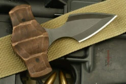 Push Dagger With Sculpted Maple 7 Push Dagger With Sculpted Maple -Optimal Knives Store 102382 4 x