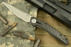 ZT 0707 Frame Lock Flipper With Carbon Fiber