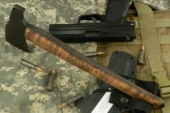 Hammer Combat Axe With Maple, Tribal Markings -Optimal Knives Store 103245 4 x