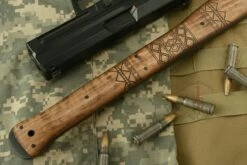 Hammer Combat Axe With Maple, Tribal Markings -Optimal Knives Store 103245 5 x