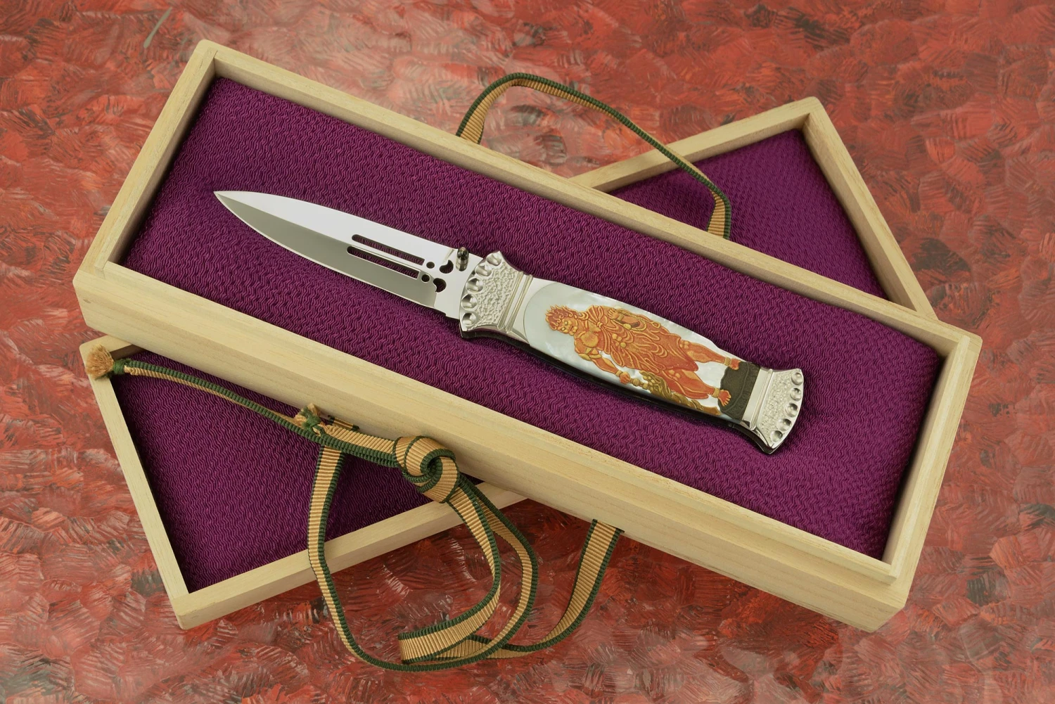 Raijin-Fujin Maki-e Gent's Backlock Folder 1 Raijin-Fujin Maki-e Gent's Backlock Folder