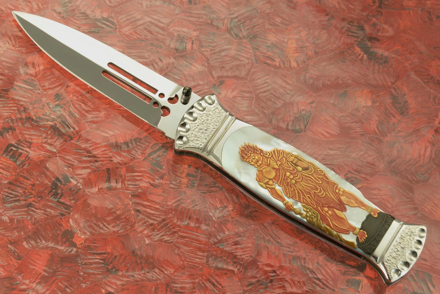 Raijin-Fujin Maki-e Gent's Backlock Folder 2 Raijin-Fujin Maki-e Gent's Backlock Folder - Image 2