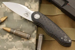 Klicker Neck Knife With Onyx Plexiglass
