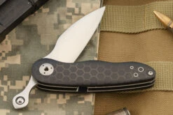 Klicker Neck Knife With Onyx Plexiglass -Optimal Knives Store 103456 4 x