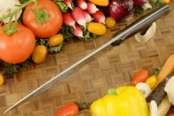 Chef's Knife (8-1/2 In.) With Carved Cocobolo -Optimal Knives Store 103540 4 x