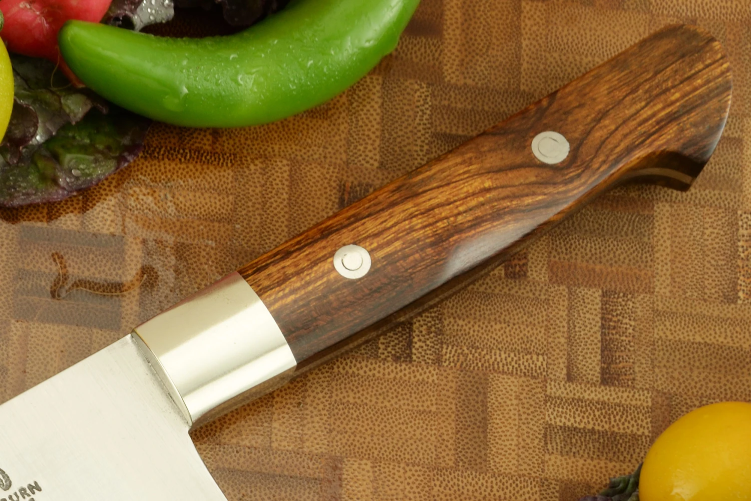 Chef's Knife - Santoku (7 In.) With Ironwood 2 Chef's Knife - Santoku (7 In.) With Ironwood - Image 2