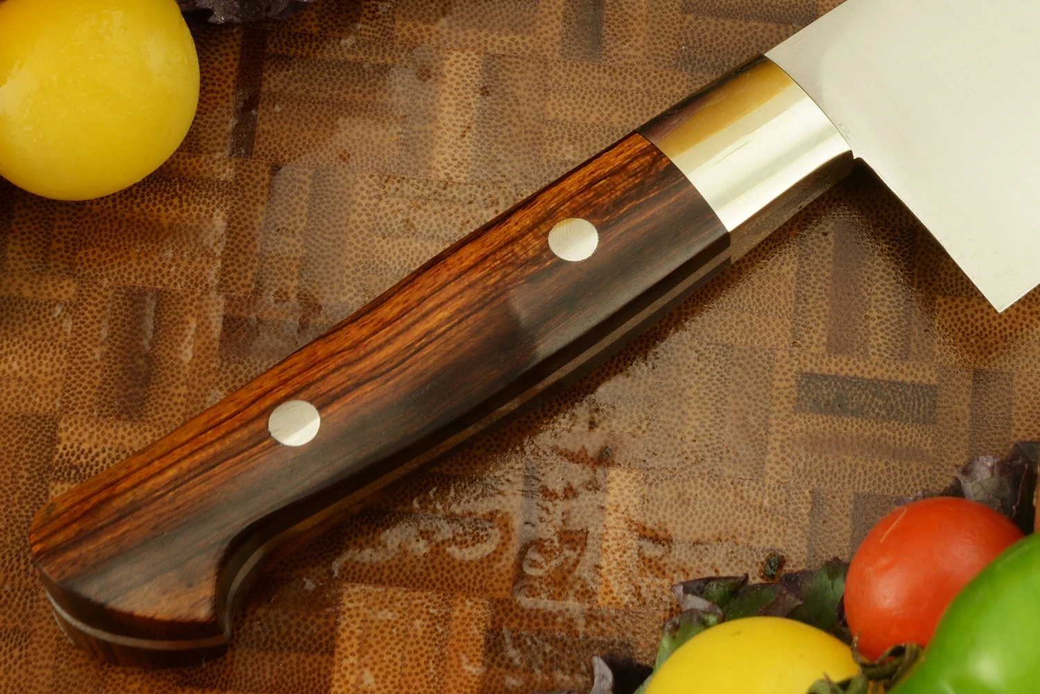 Chef's Knife - Santoku (7 In.) With Ironwood 4 Chef's Knife - Santoku (7 In.) With Ironwood - Image 4