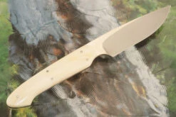 Utility/Hunter With Warthog Tusk - S35VN -Optimal Knives Store 103833 6 x