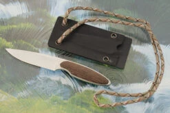 Neck Knife With Wenge