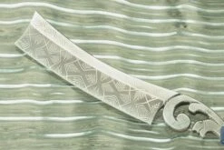 Mosaic Damascus Straight Razor With Blue Carbon Fiber -Optimal Knives Store 103934 3 x