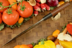 San Mai Chef's Knife/Gyuto With Snakewood (7.8") -Optimal Knives Store 103979 4 x