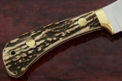 Model 8 Skinner With Stag -Optimal Knives Store 104097 5 x