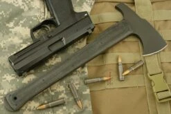 Hammer Combat Axe With Black Micarta -Optimal Knives Store 104108 4 x