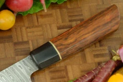 Damascus Chef's Knife (Gyuto) With Cocobolo - 6-1/4 In. 12 Damascus Chef's Knife (Gyuto) With Cocobolo - 6-1/4 In. -Optimal Knives Store 104171 6 x