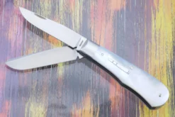 Two Blade Trapper With Mother Of Pearl