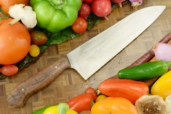 Chef's Knife (8 In.) With Curly Maple -Optimal Knives Store 104320 5 x