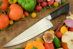 Integral S-Grind Chef's Knife With Black Micarta -Optimal Knives Store 104388 5 x