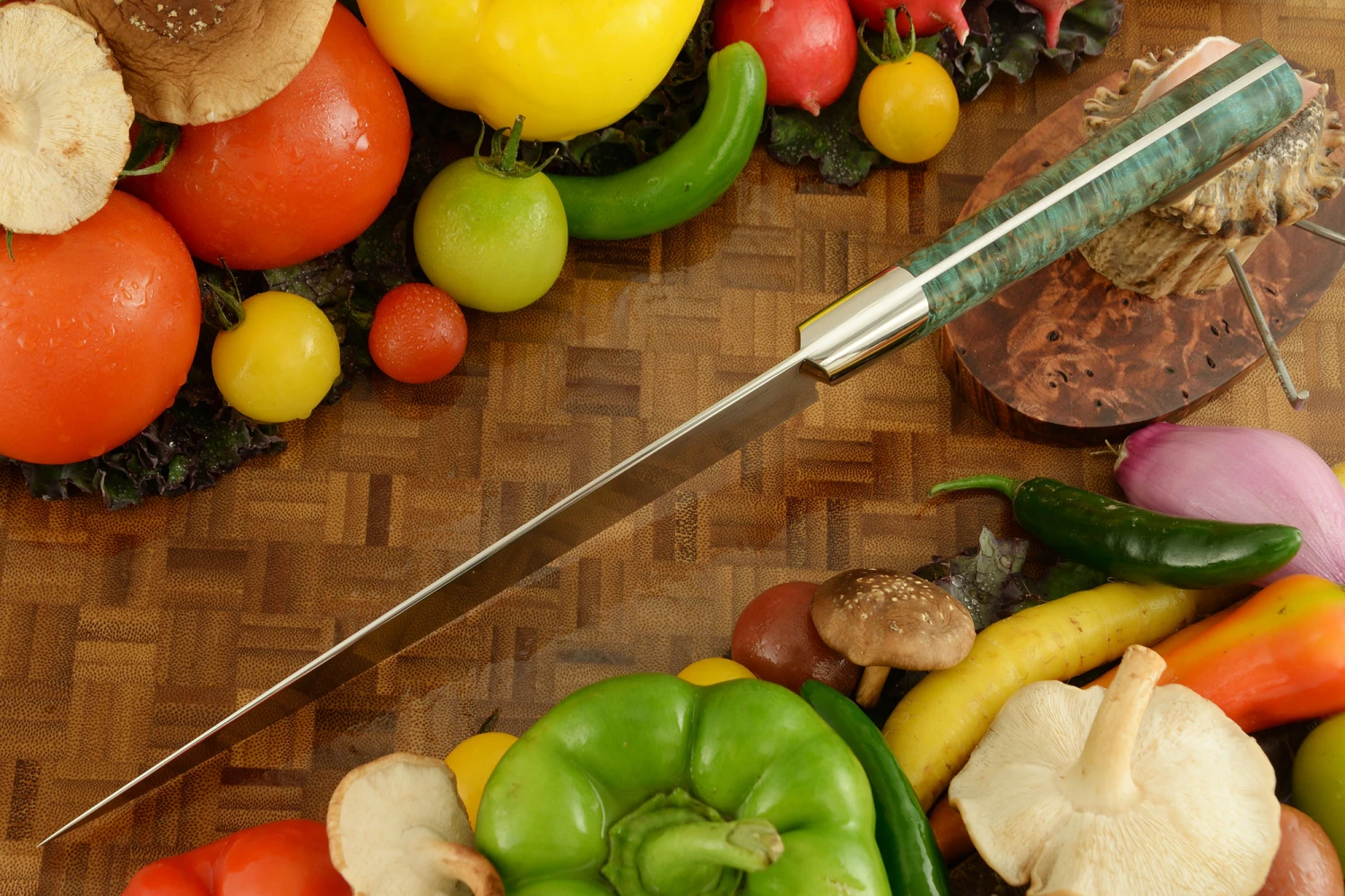 Chef's Knife (8-1/2 In) With Masur Birch 3 Chef's Knife (8-1/2 In) With Masur Birch - Image 3