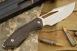 Berserker With Black Micarta - CPM-154 -Optimal Knives Store 104579 4 x