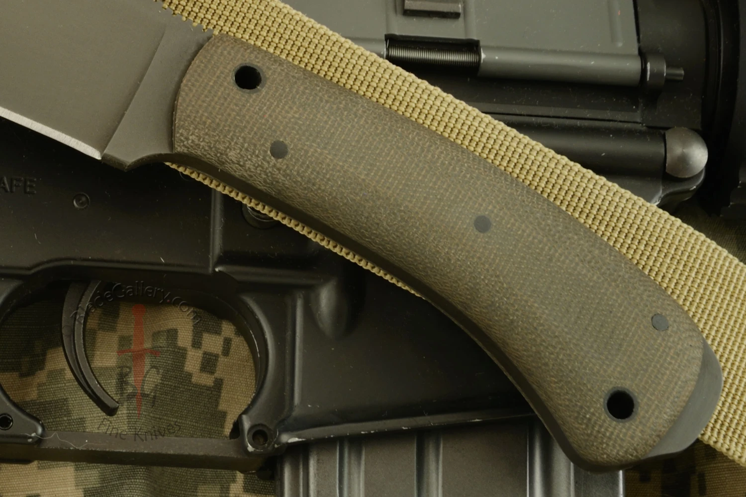 Woodsman With Green Micarta 2 Woodsman With Green Micarta - Image 2