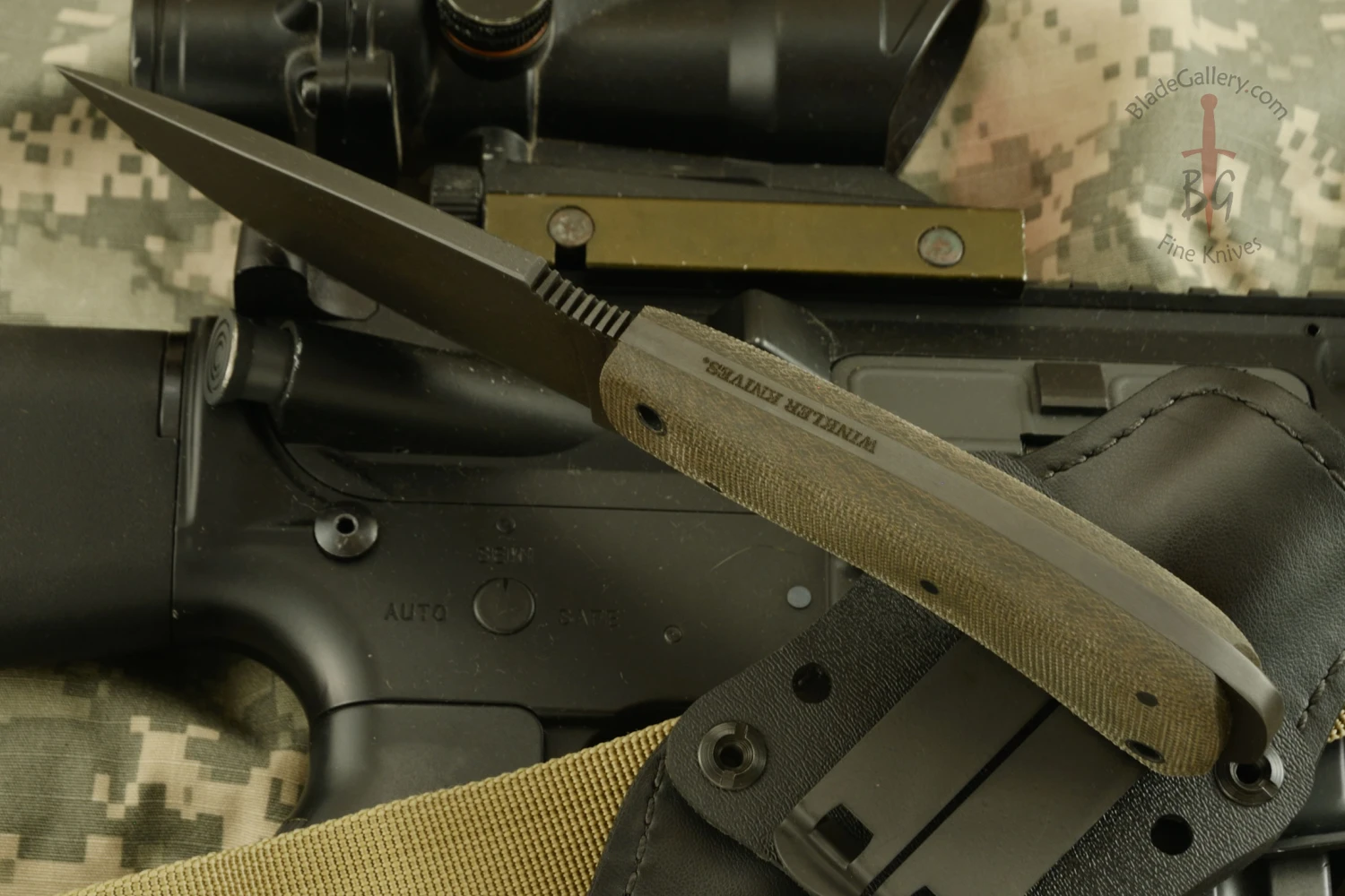 Woodsman With Green Micarta 3 Woodsman With Green Micarta - Image 3