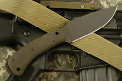 Woodsman With Green Micarta 7 Woodsman With Green Micarta -Optimal Knives Store 104618 4 x