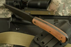 Woodsman With Tan Micarta 6 Woodsman With Tan Micarta -Optimal Knives Store 104620 3 x