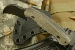 Karsumba With Green Burlap Micarta 6 Karsumba With Green Burlap Micarta -Optimal Knives Store 104632 3 x