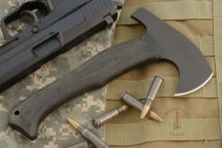 Hunter Axe LT With Black Laminate And Caswell -Optimal Knives Store 104664 4 x