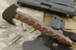 Hunter Axe LT With Sculpted Maple And Caswell 6 Hunter Axe LT With Sculpted Maple And Caswell -Optimal Knives Store 104666 3 x