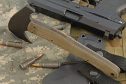 Hunter Axe LT With Green Laminate And Caswell 6 Hunter Axe LT With Green Laminate And Caswell -Optimal Knives Store 104667 3 x